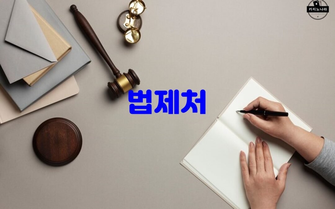 법제처의 역할과 기능